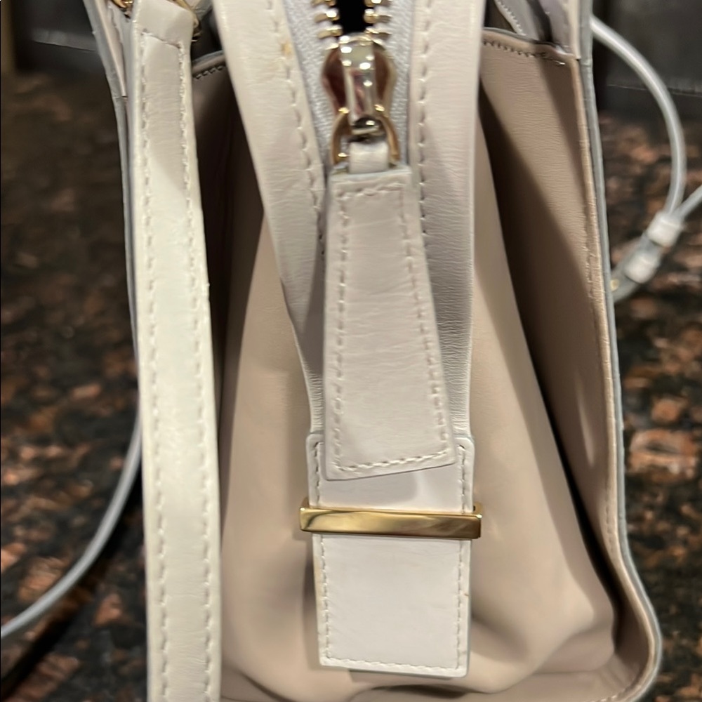 Jason Wu White And Gray Satchel With Structured D… - image 5